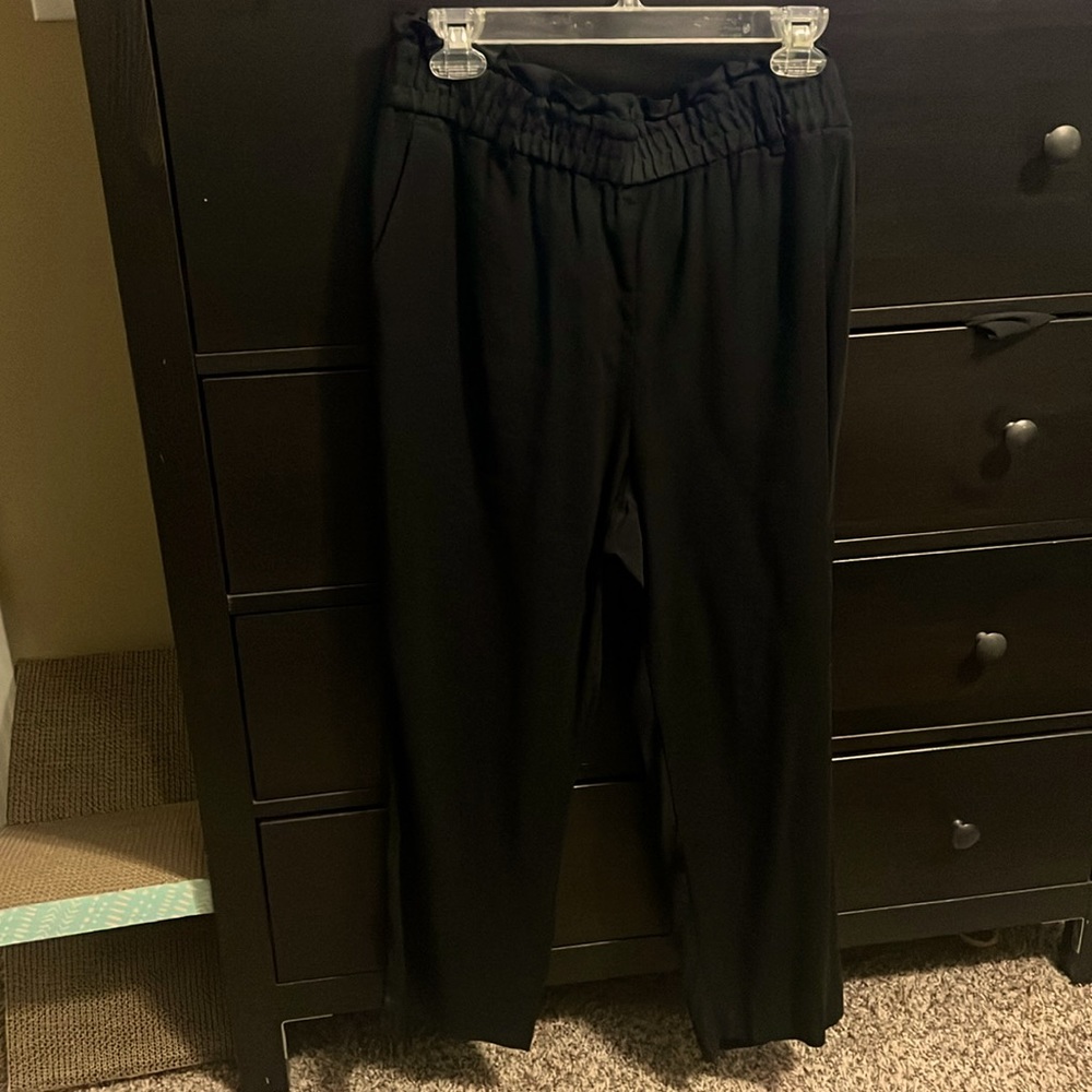 Zara paper bag pants
